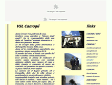 Tablet Screenshot of camogli-villasanlorenzo.it